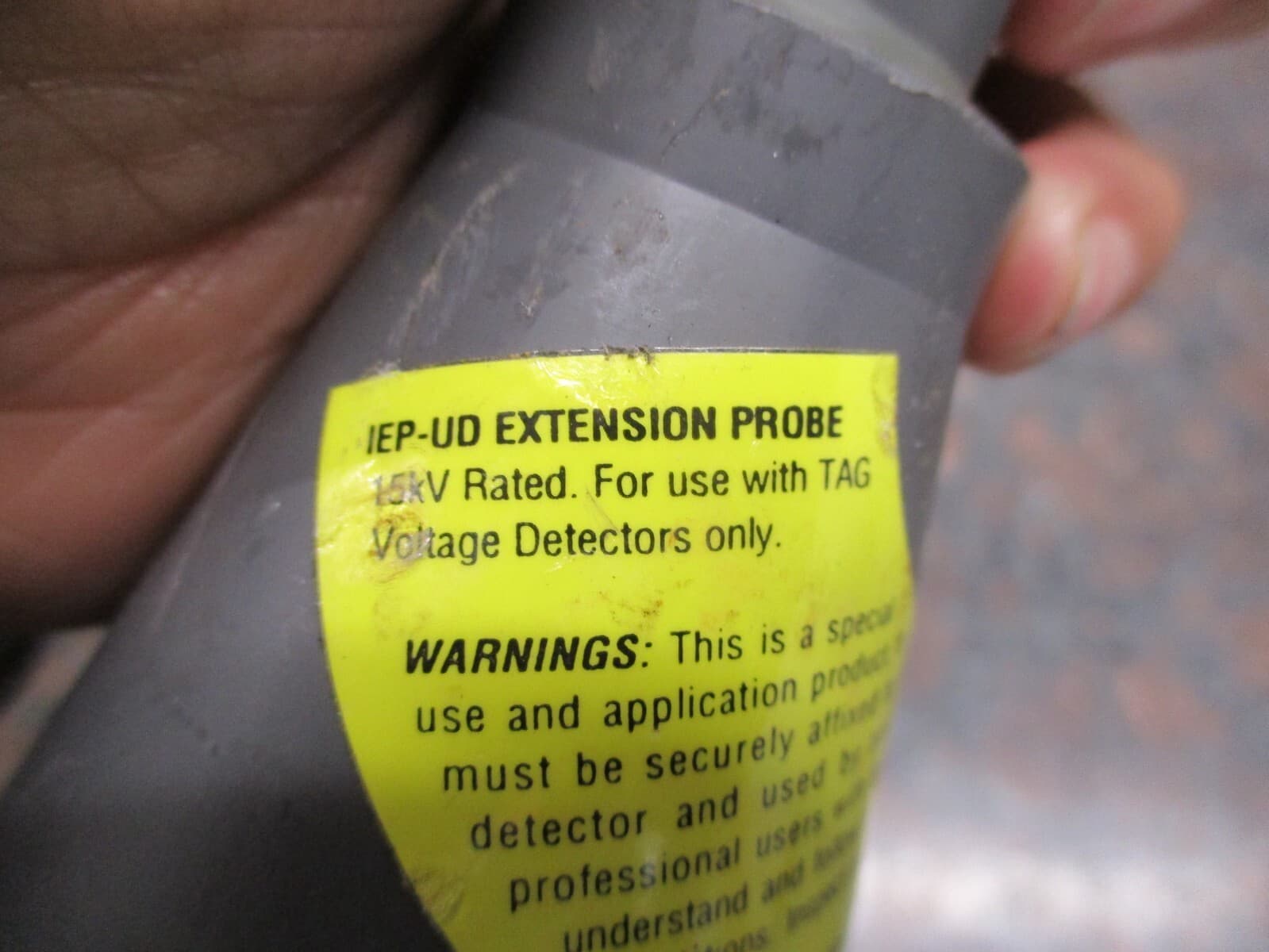 LOT OF 2 USED HD Electric IEP-UDC IEP-UD Insulated Underground Bushing Probe 5