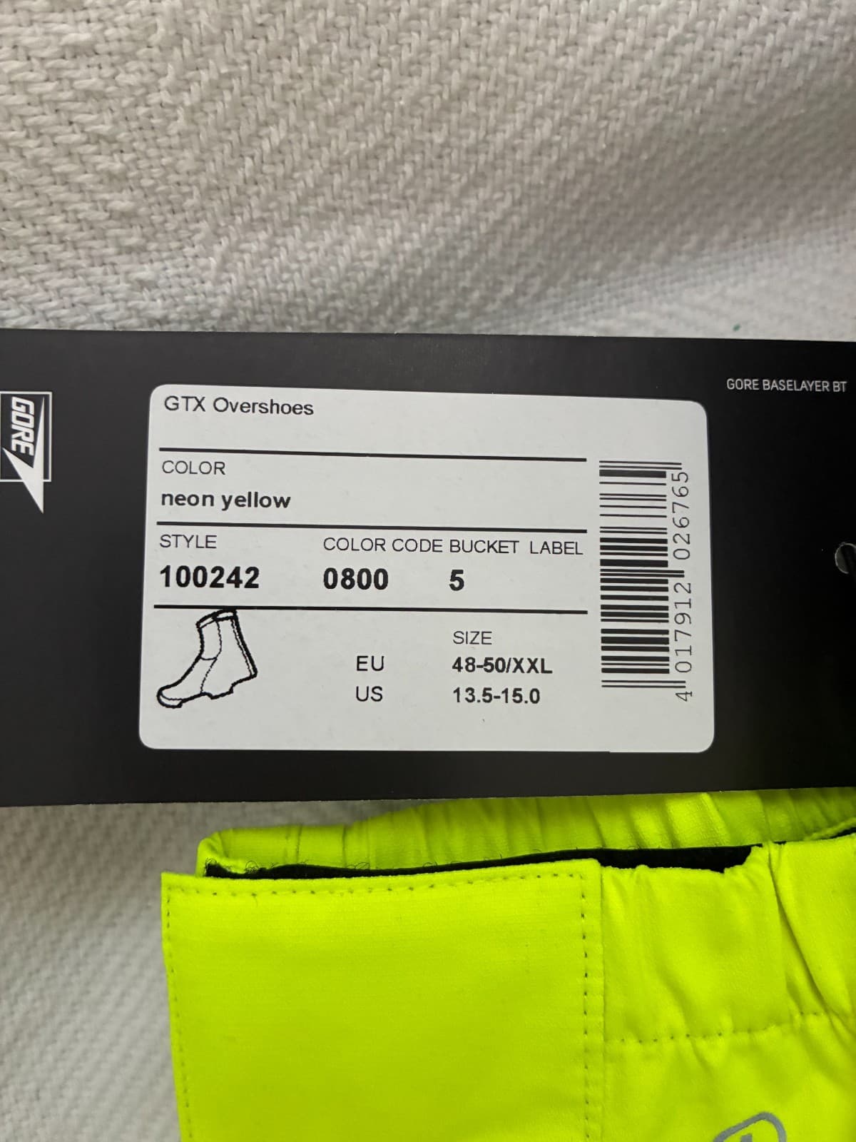 NEW! GORE® C3 GORE TEX OVERSHOES Size XXL (48-50) 3