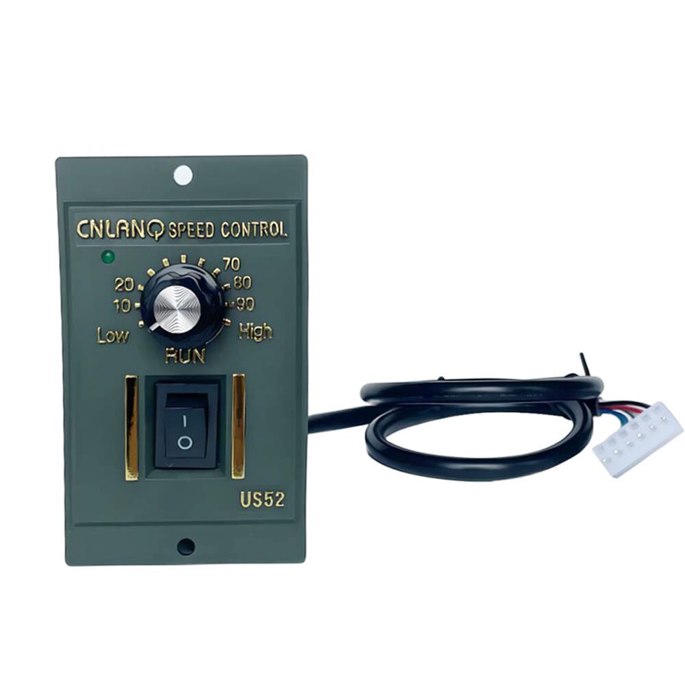 AC 110V 120W Gear Motor Speed Controller Reversible Regulator Switch 6Pin CW/CCW 3