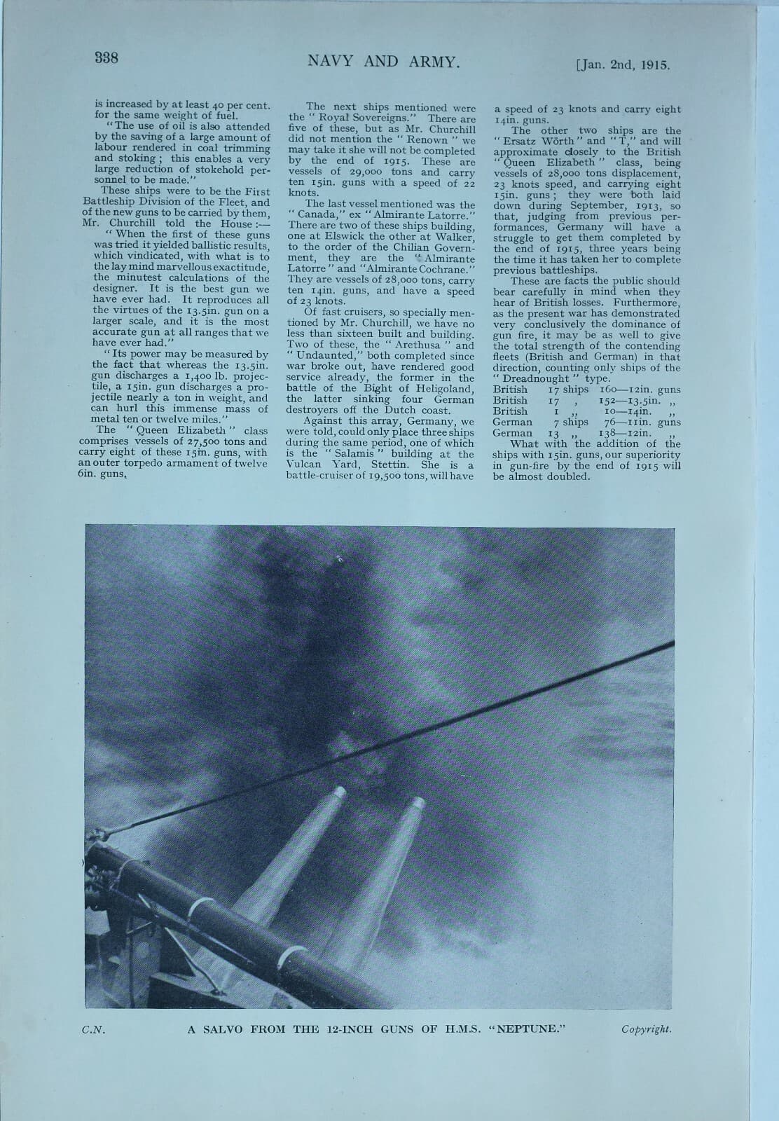 1914 WW1 ARTICLE & PICS BRITAINS NAVY HMS CANADA HMS ERIN DREADNOUGHT RESHADIEH 3