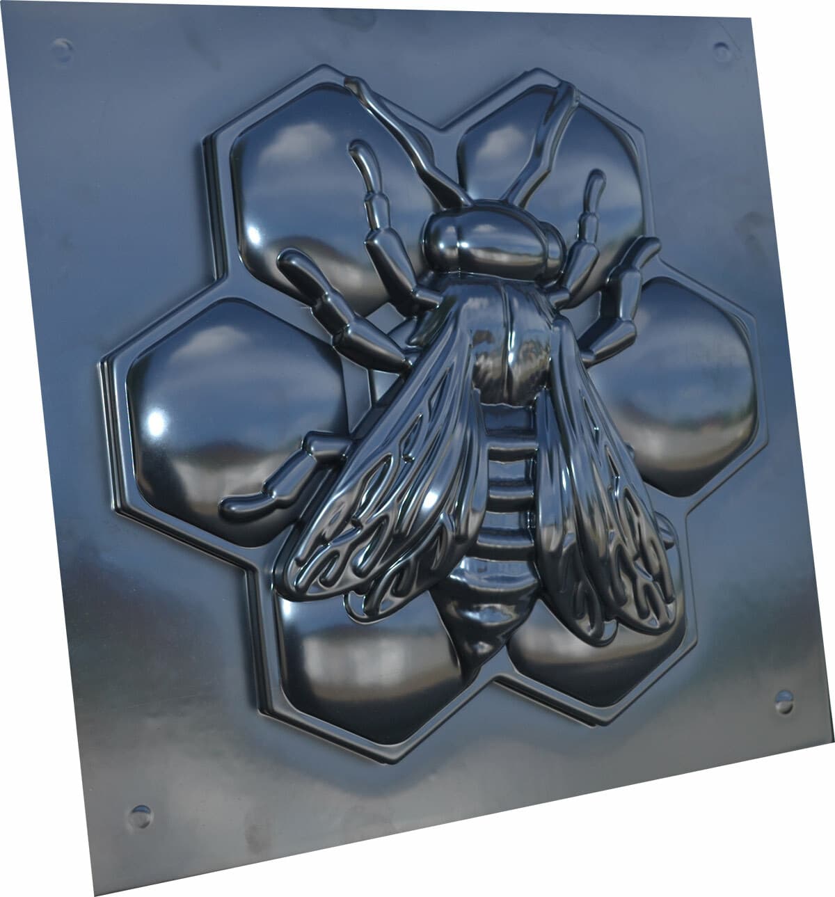 Mold Bee Honeycomb Apis Mould concrte Plastic molds D58