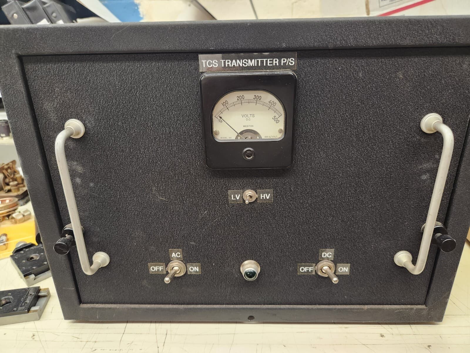 TCS-12 ? Transmitter Power supply. 12.6v, 400vdc, 250vdc, 12vdc relay,