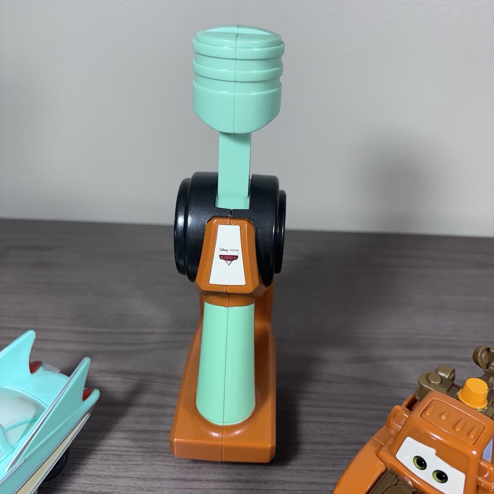 GeoTrax Disney Pixar Cars Tow Mater Turbo RC Version 2x Faster Tested Works 2008 5