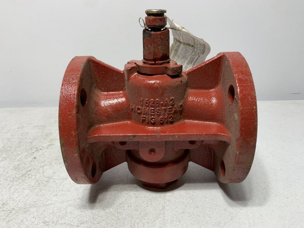 Homestead 1528-A2 Lubricated Plug Valve 2" 150 SWP 200 CWP 6