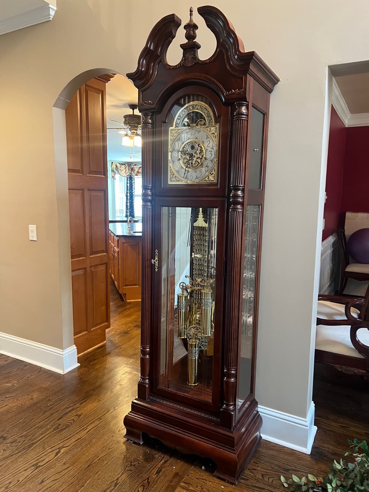 Howard Miller Grandfather Clock 610-904 2