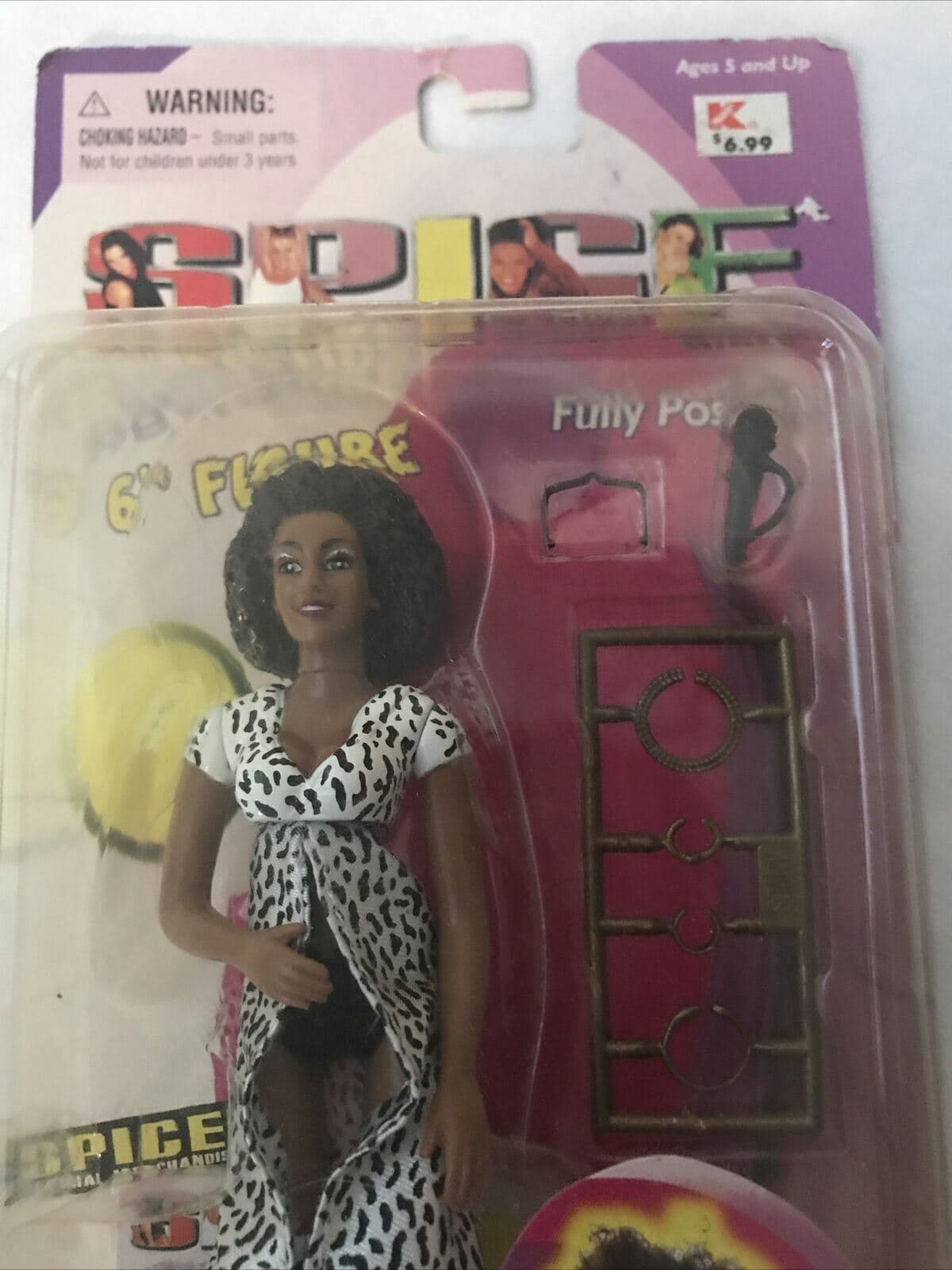 SPICE GIRLS SCARY POSABLE FIGURE 1998 TOYMAX NEW IN BOX 2