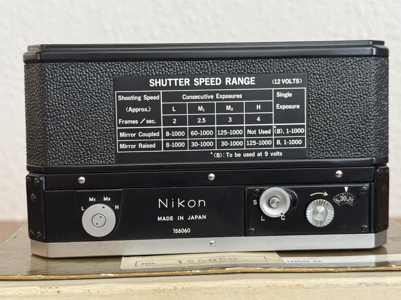 Nikon F36 Motor Drive Winder NM in box for F-36 - looks unused circa Type 4 1972 3