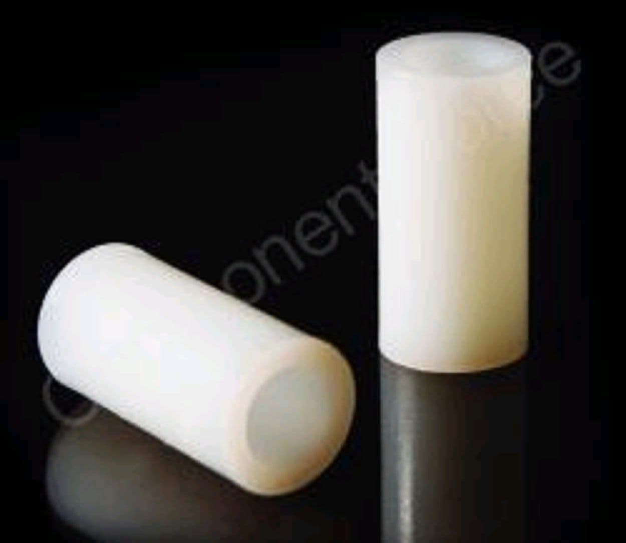 #6 Spacer 3/8" OD 7/16" long Nylon Insulating Fastener C30156