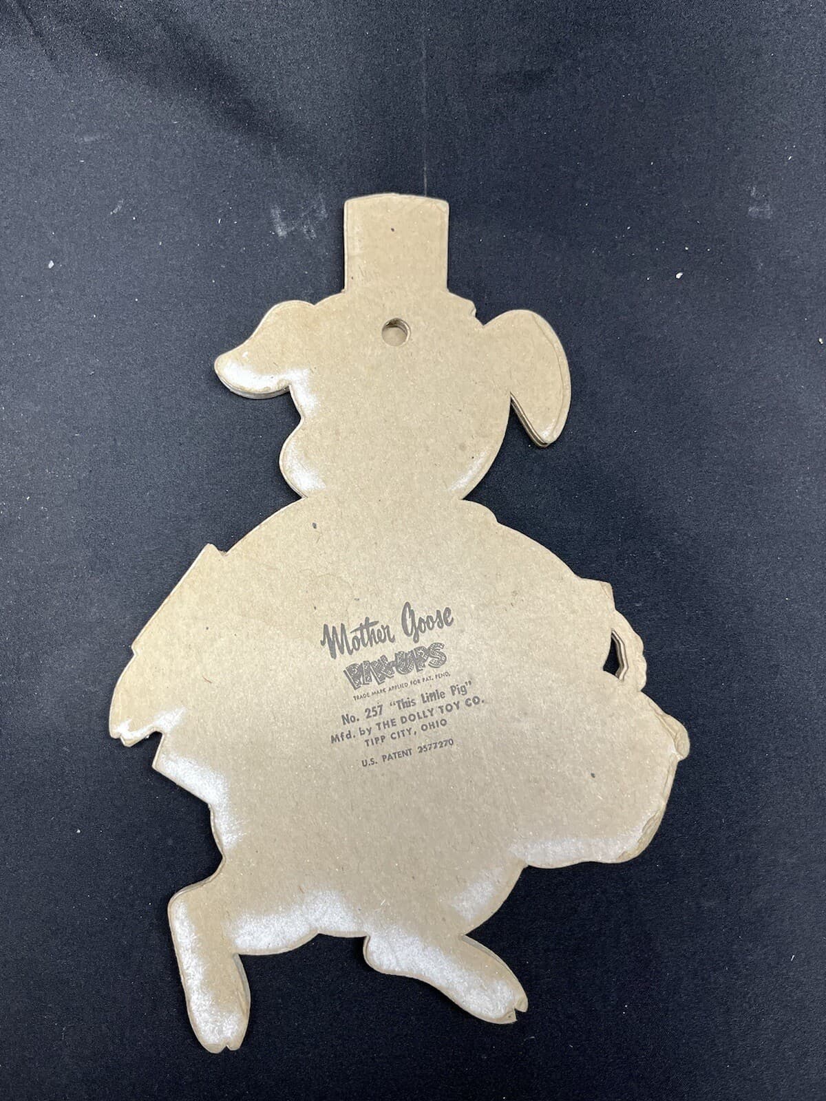 (3) Vintage Mother Goose Cardboard Pin Ups 1951 The Dolly Toy Co Pre Owned  6