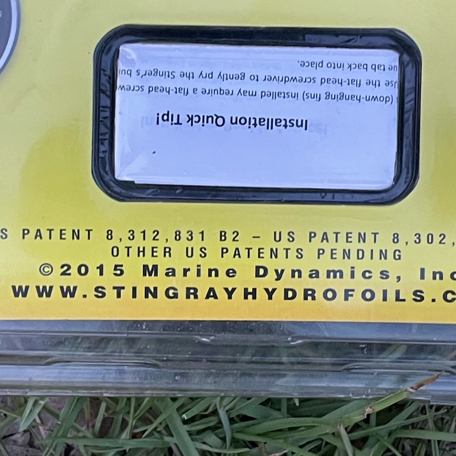 STINGRAY STINGER No Drill 4 to 300 hp Stabilizes Boat, Saves Fuel, Plane Quicker 4