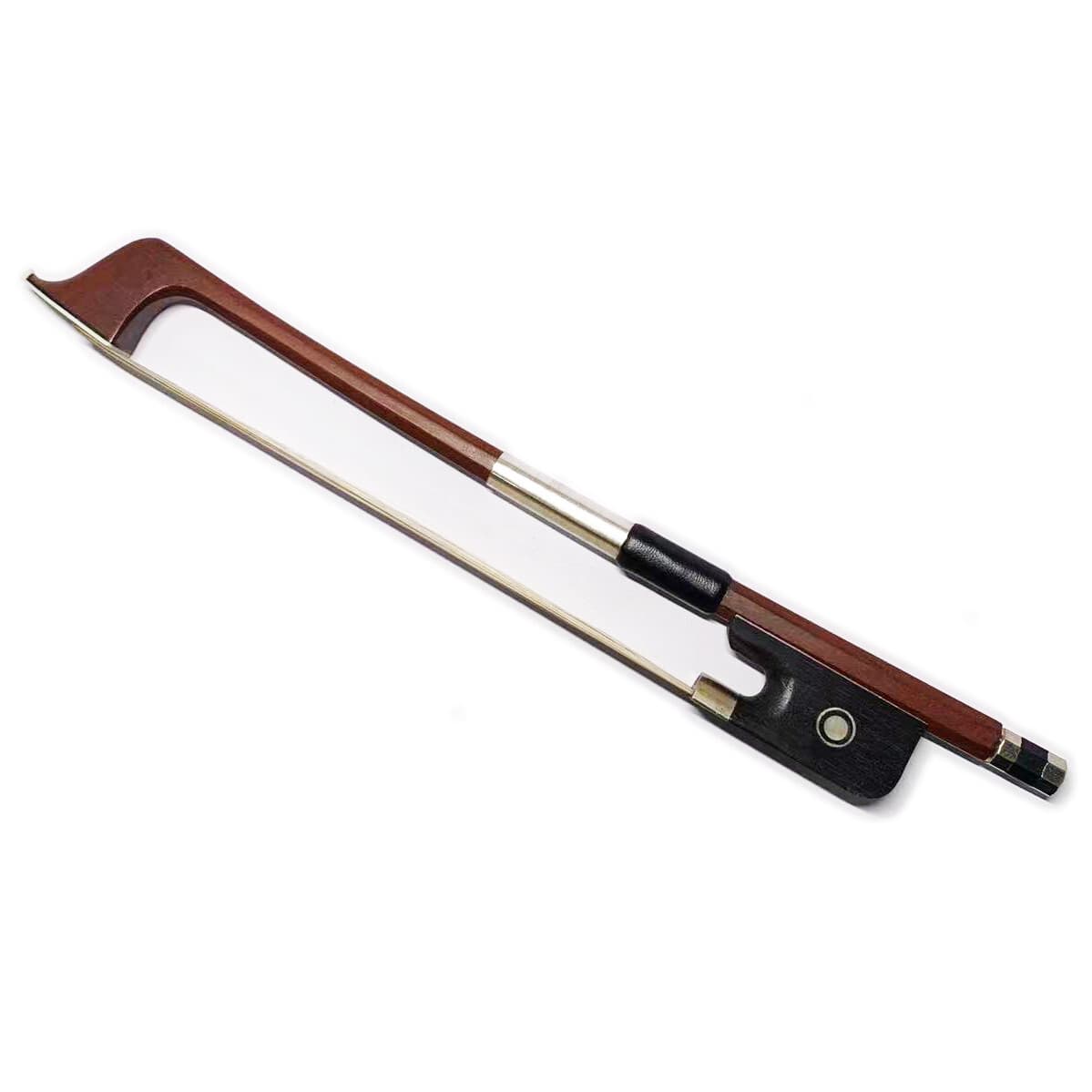 Mini Cello Bow 25.5cm Playable Nickel Silver frog Cello Pocket Bow 2