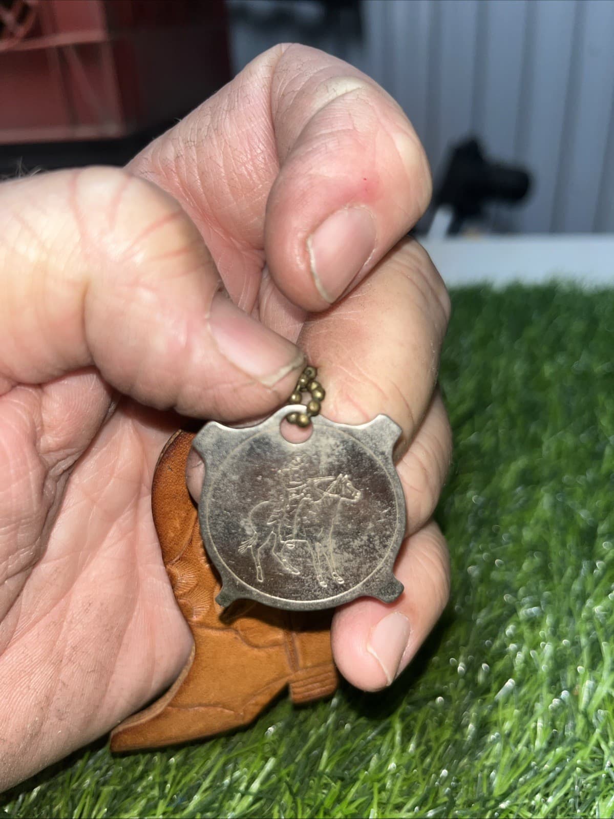 VTG MARLIN GUN KEYCHAIN POCKET SCREW DRIVER 1870 w COWBOY      AA 4