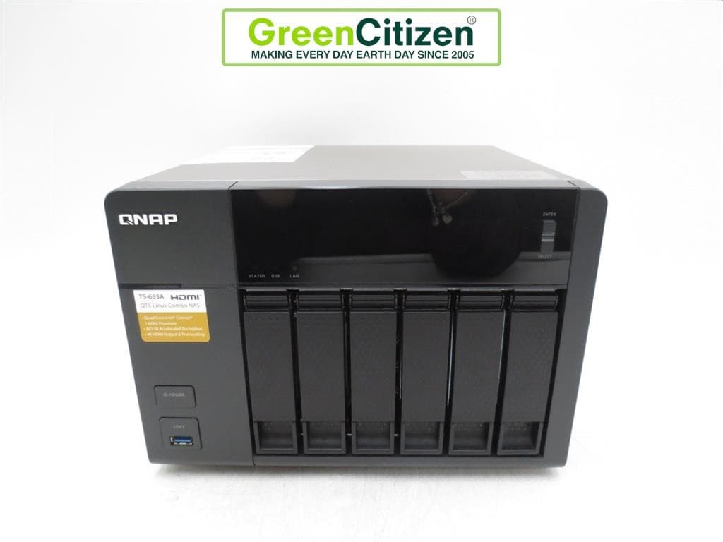 QNAP TS-653A 6-Bay NAS w/ 24TB (6x4TB) HDDs