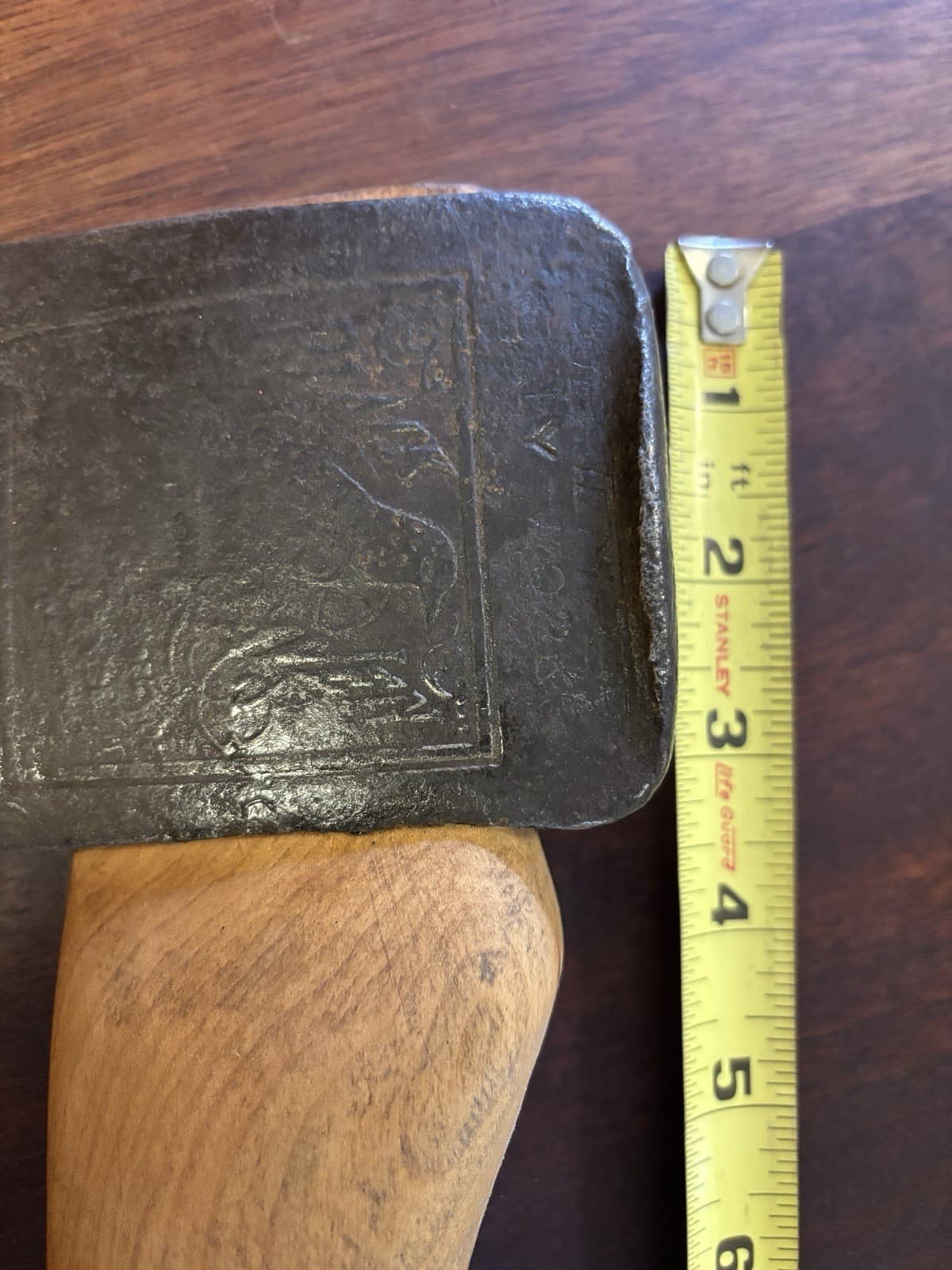 Vtg.  True Temper Kelly Black Raven Hand Axe - Restored, New Cherry Wood Handle 4