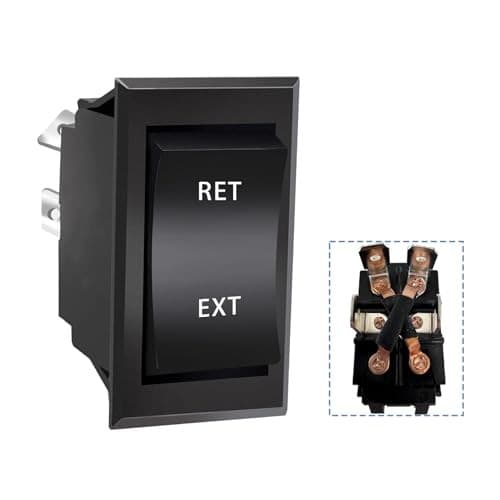 Trailer Power Jack Switch 87570 226023, Compatible with LCI Lippert Recpro F2C  2