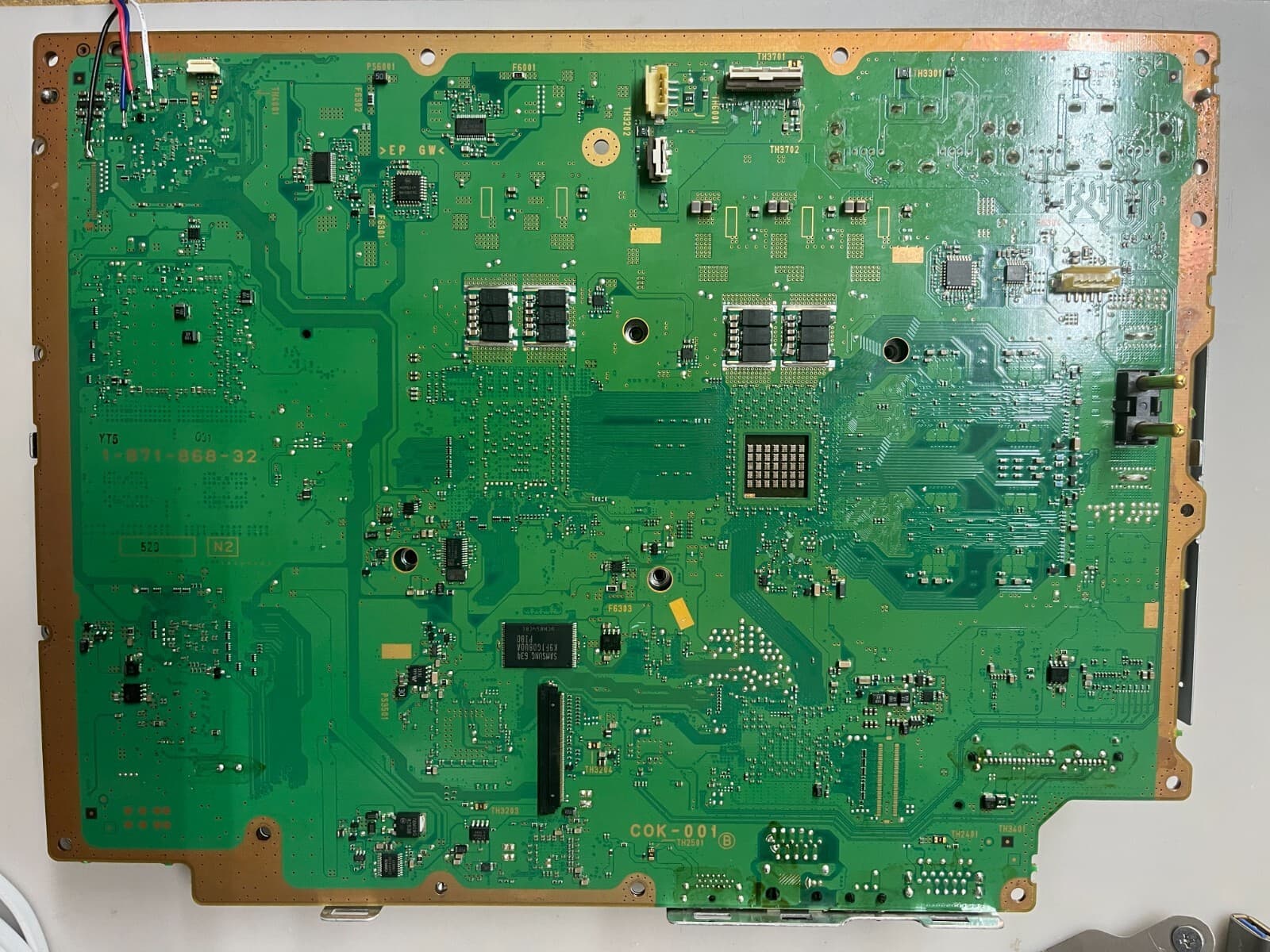 PS3 PlayStation 3 NEC TOKIN Capacitor Replacement + Delid + Thermal pads + Clean 2