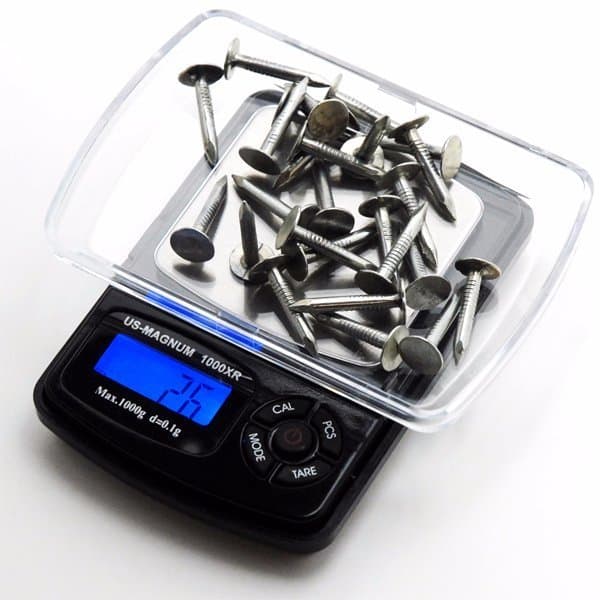 US-Magnum 1000g 0.1g Precision Pocket LCD Digital Scale Weigh g,oz,gn,dwt,ct,ozt 2