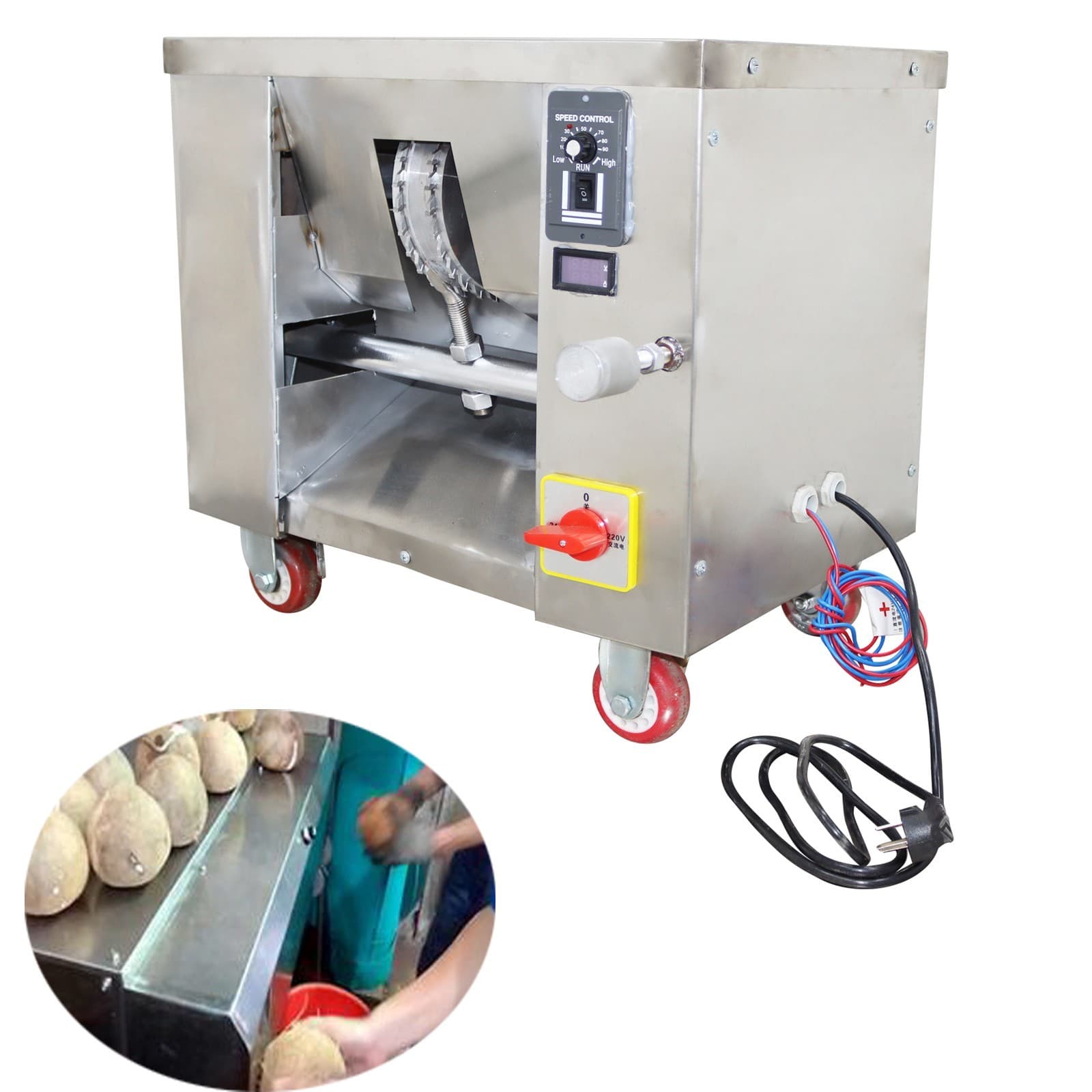 220V Quick Coconut Sheller Coconut Meat Harvesting Tool Coconut Machine 2