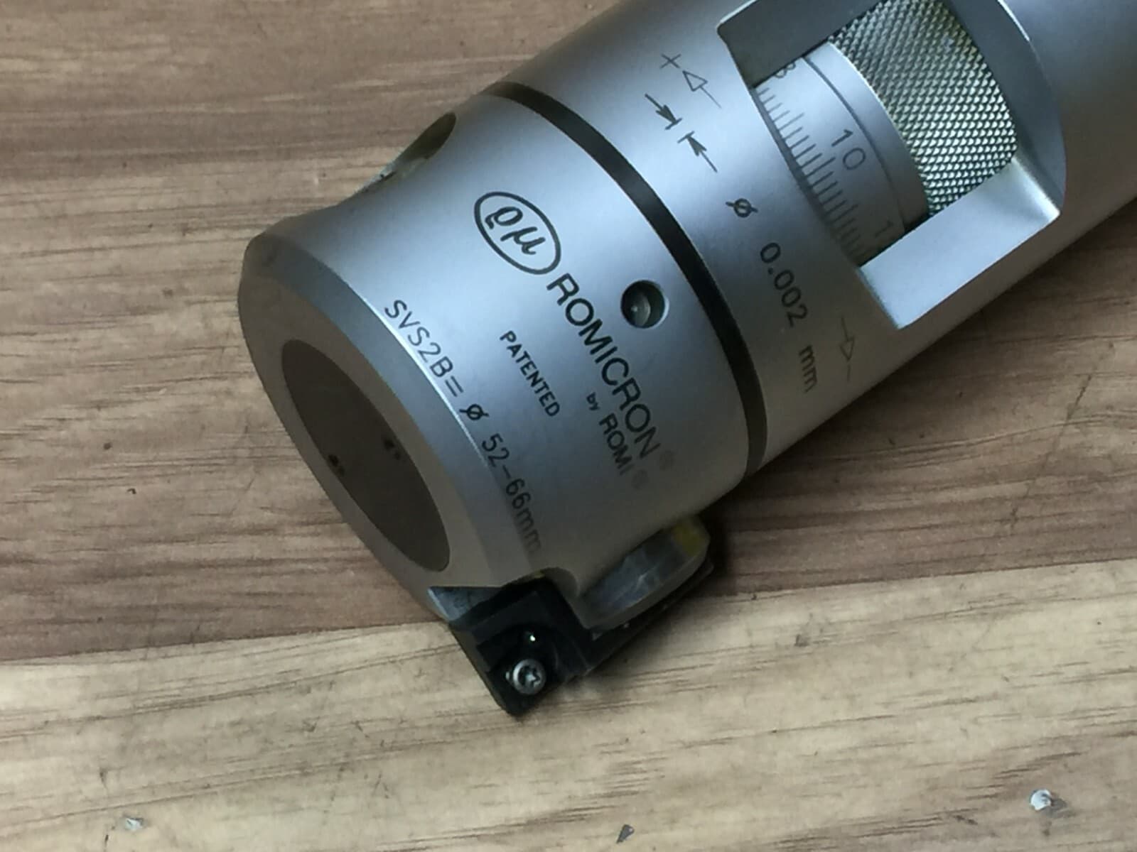 KENNAMETAL ROMICRON FINE BORING HEAD 52 - 66 MM X .002MM 2