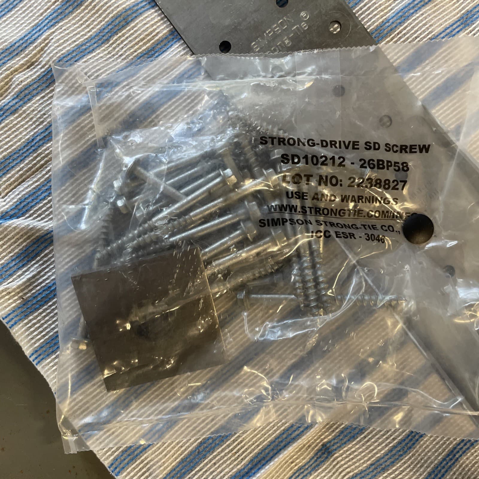 Simpson Strong-Tie HTT5kt Hold Down Heavy Tension Tie - 10 units with hardware 3