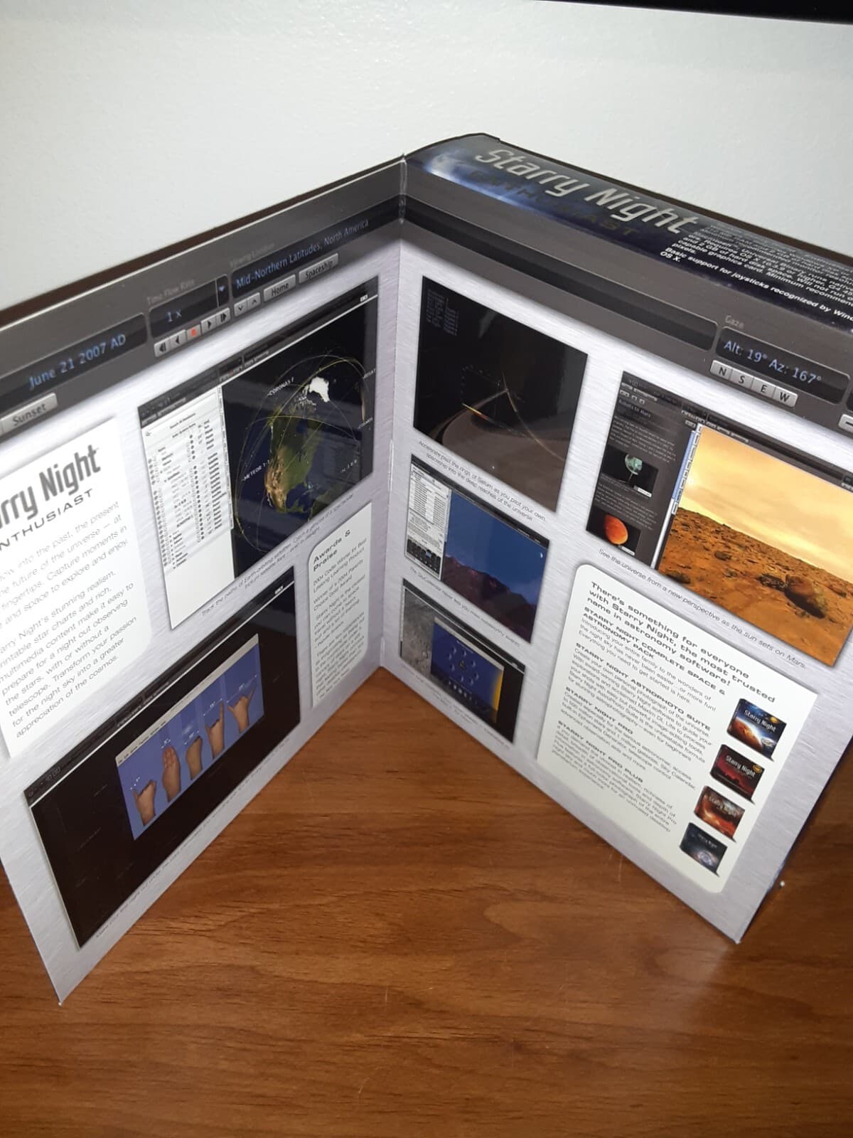 STARRY NIGHT ENTHUSIAST Windows/Mac 6.3 Version CD-ROM, DVD and BOOK New, Sealed 4