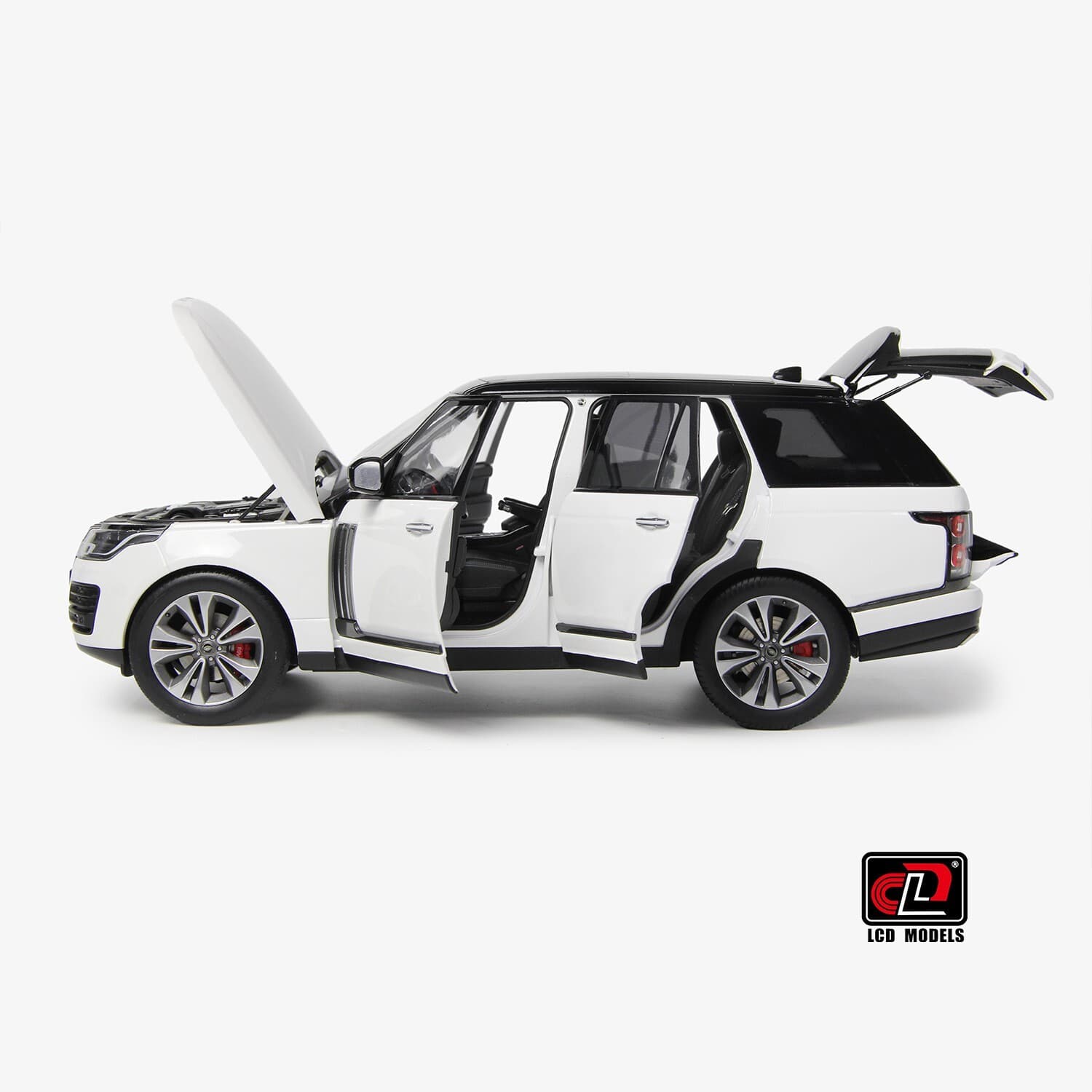LCD MODELS LCD18001 1:18 2020 RANGE ROVER SV AUTOBIOGRAPHY DYNAMIC WHITE 3