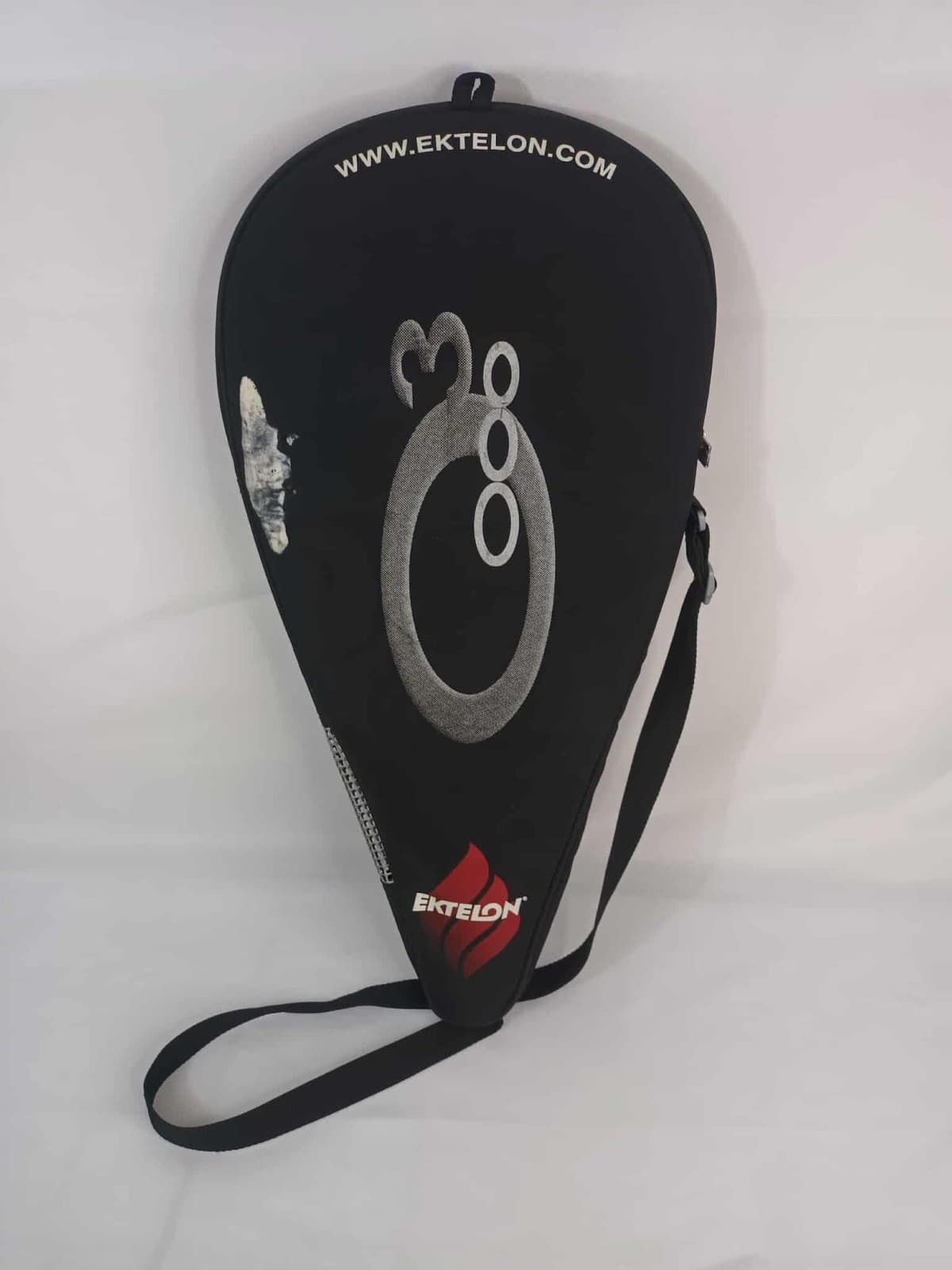 Ektelon O3 Silver 2700 Racquetball Racquet Titanium Tungsten Carbon w/ Carry Bag 4