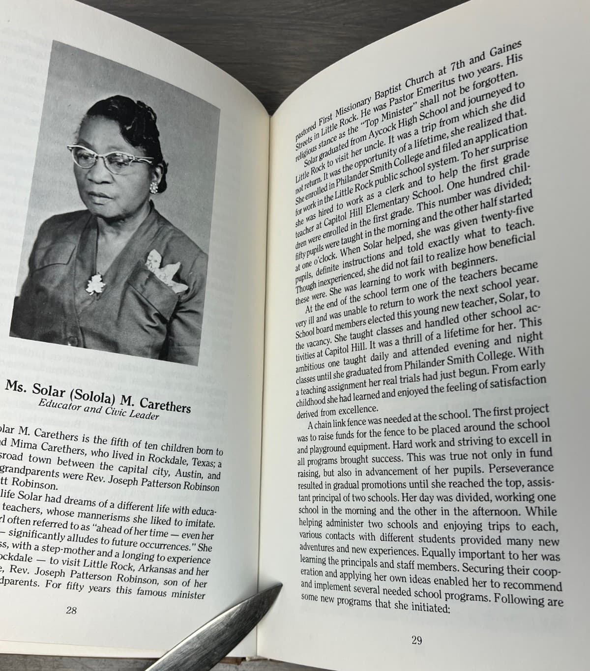Little Rock Arkansas Black African American History Dr Lois Patrillo 1981 Book 6