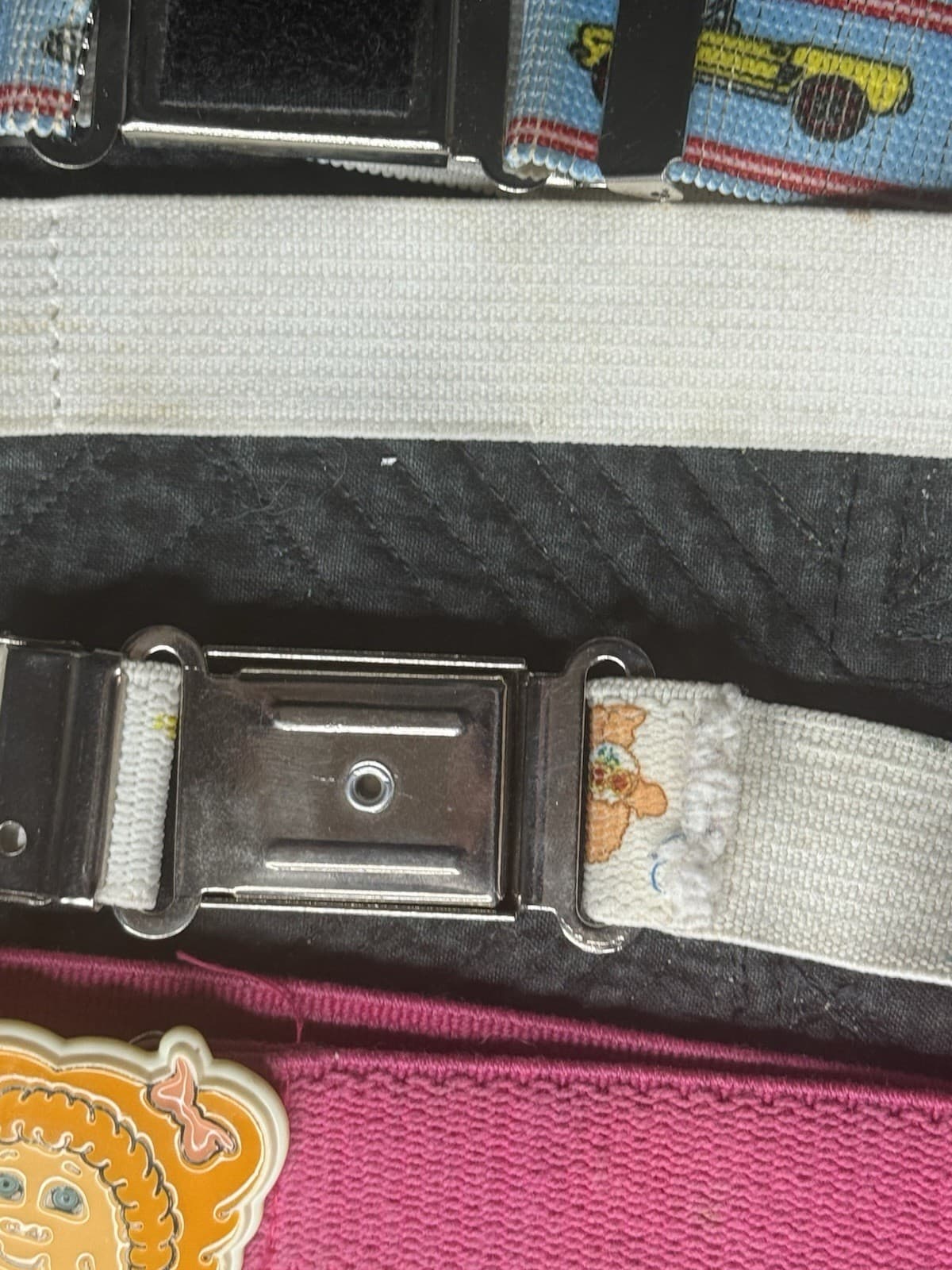 VTG 1982 Magnet Care Bears Tender Heart Friend Belt 1984 Cabbage Patch Kids Adj 2