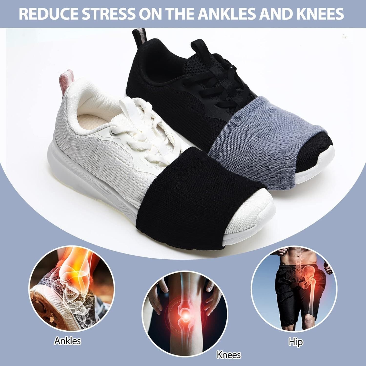 8 Pairs Dance Shoe Covers Over Shoes Socks for Dancer Women 6