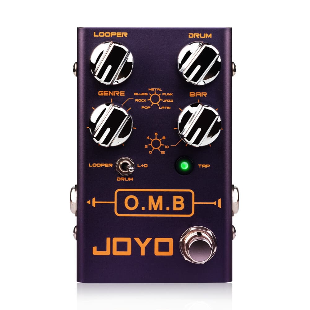 JOYO Looper & Drum Machine Guitar Pedal TAP TEMPO Multi Effects Pedal (Opened) 2