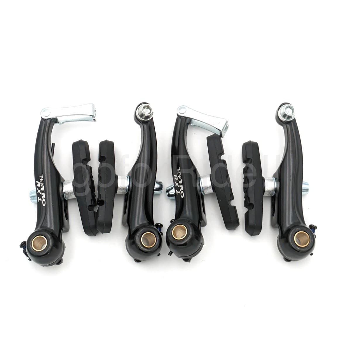 TEKTRO RX1 Mini-V-Brake Cyclocross Canti Brake Set Front+Rear 20.5-36.5mm, Black 5