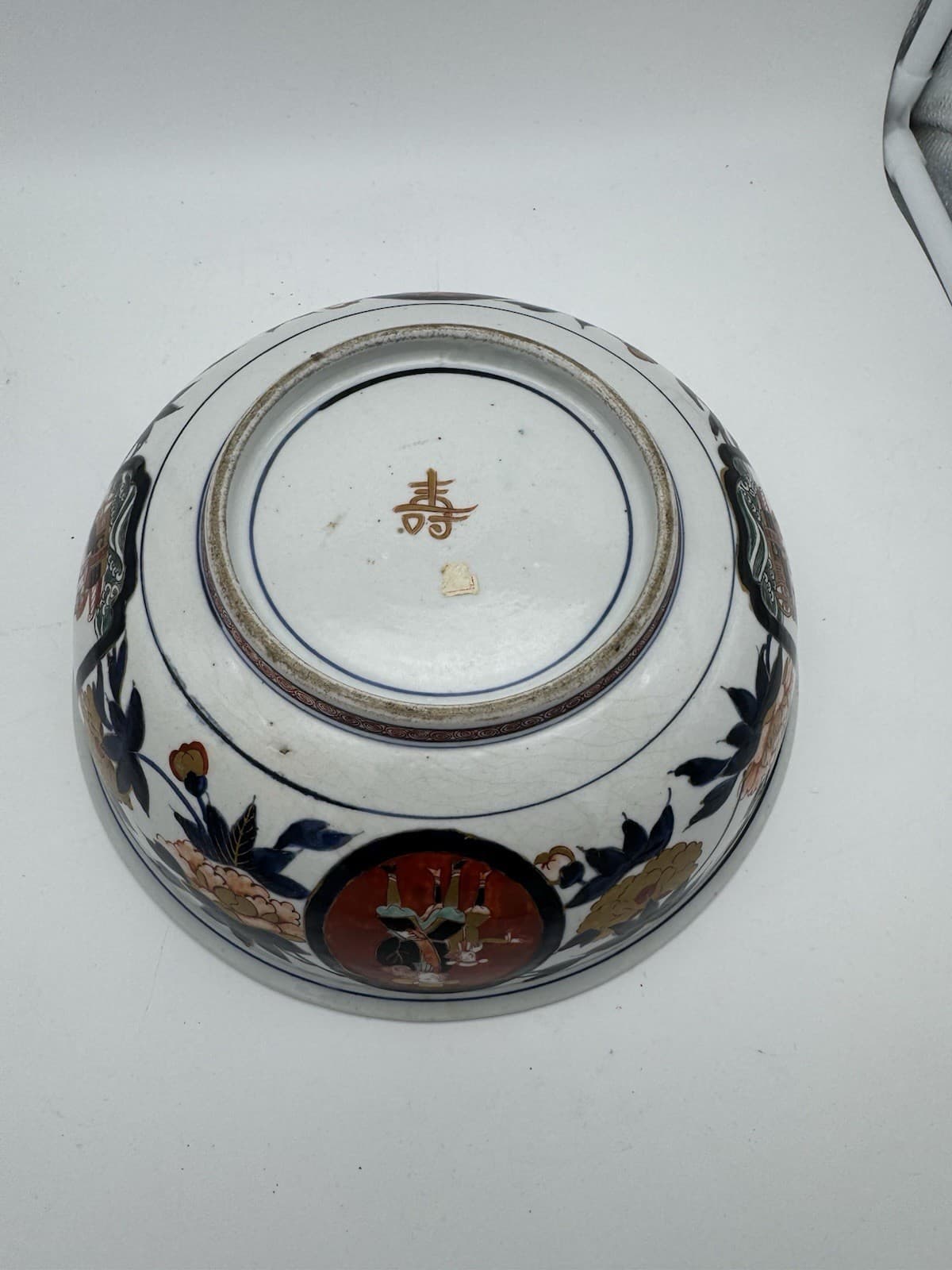 Meiji Period Japanese Imari “Black Ship” Bowl – Dutch Traders & Ship Motif, 10” 5