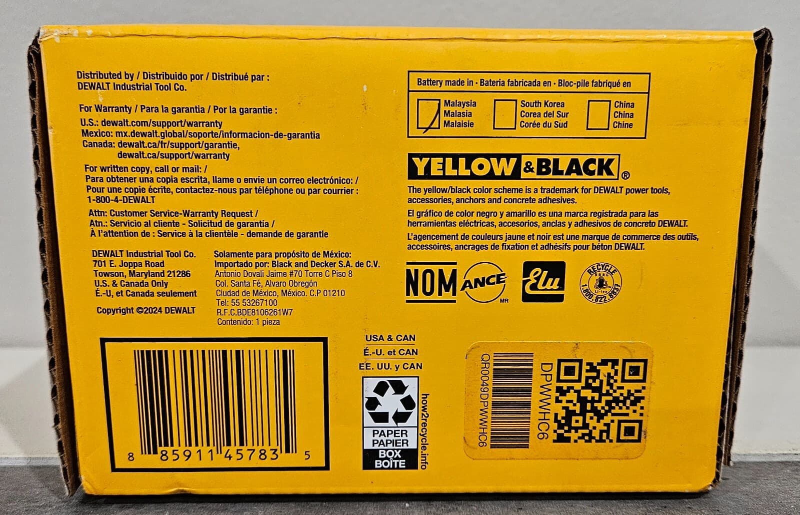 DeWALT DCB609 FlexVolt 20V / 60V MAX 9.0Ah 9 AH Lithium-Ion Battery 2025 5