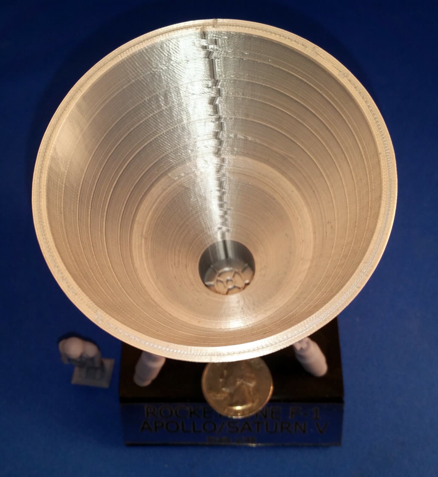 Apollo 11 Saturn V F1 Rocket Engine Model, 1/48 Scale 4