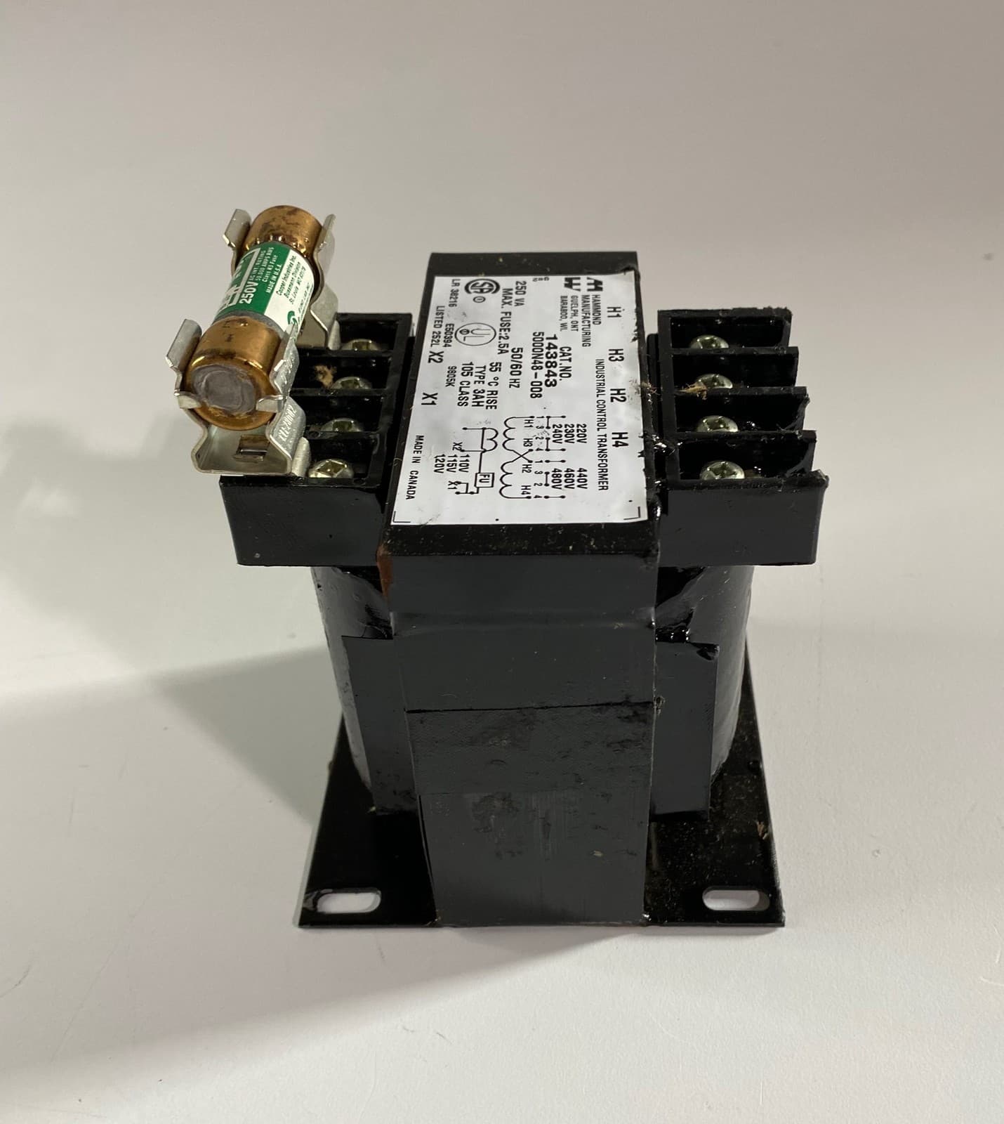 GENERAL ELECTRIC HAMMOND Industrial Control Transformer 143843 CR308XT404A (NEW) 4