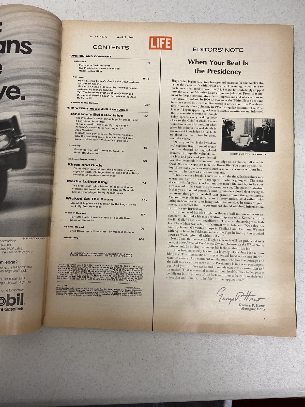 Life Magazine: April 12 1968 - Week of Shock: Martin Luther King 1929-1968 3