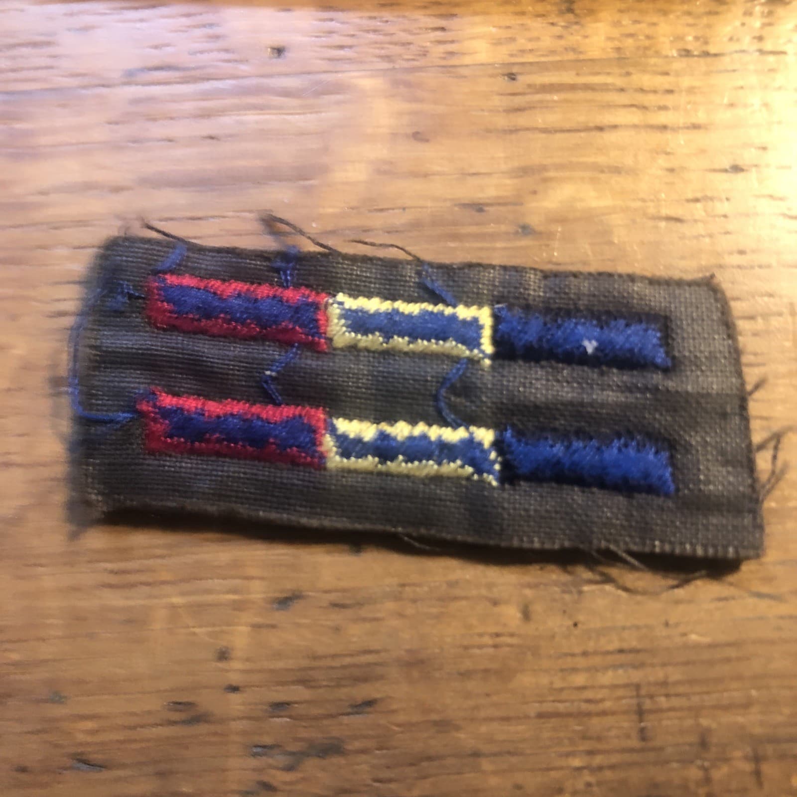 Ww2 British REME Engineer Arm Service Stripes Pair Patch  2