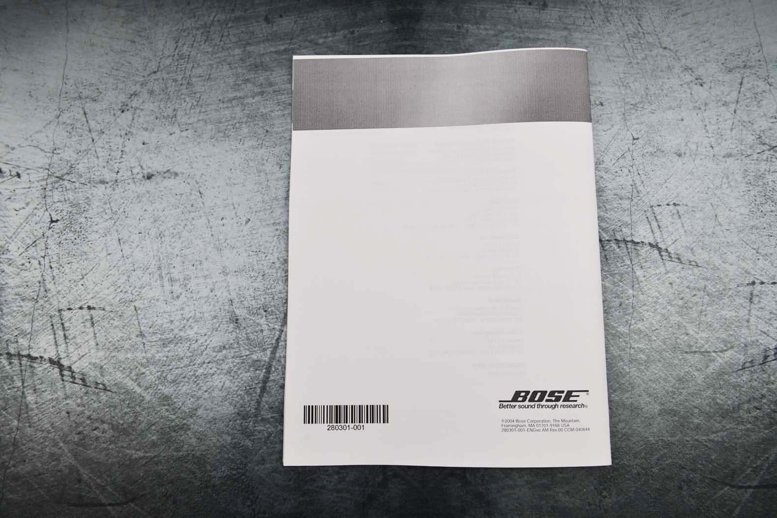 New Bose Wave Music System AWRCC1 AWRCC2 Guide Operating Instructions Manual 3