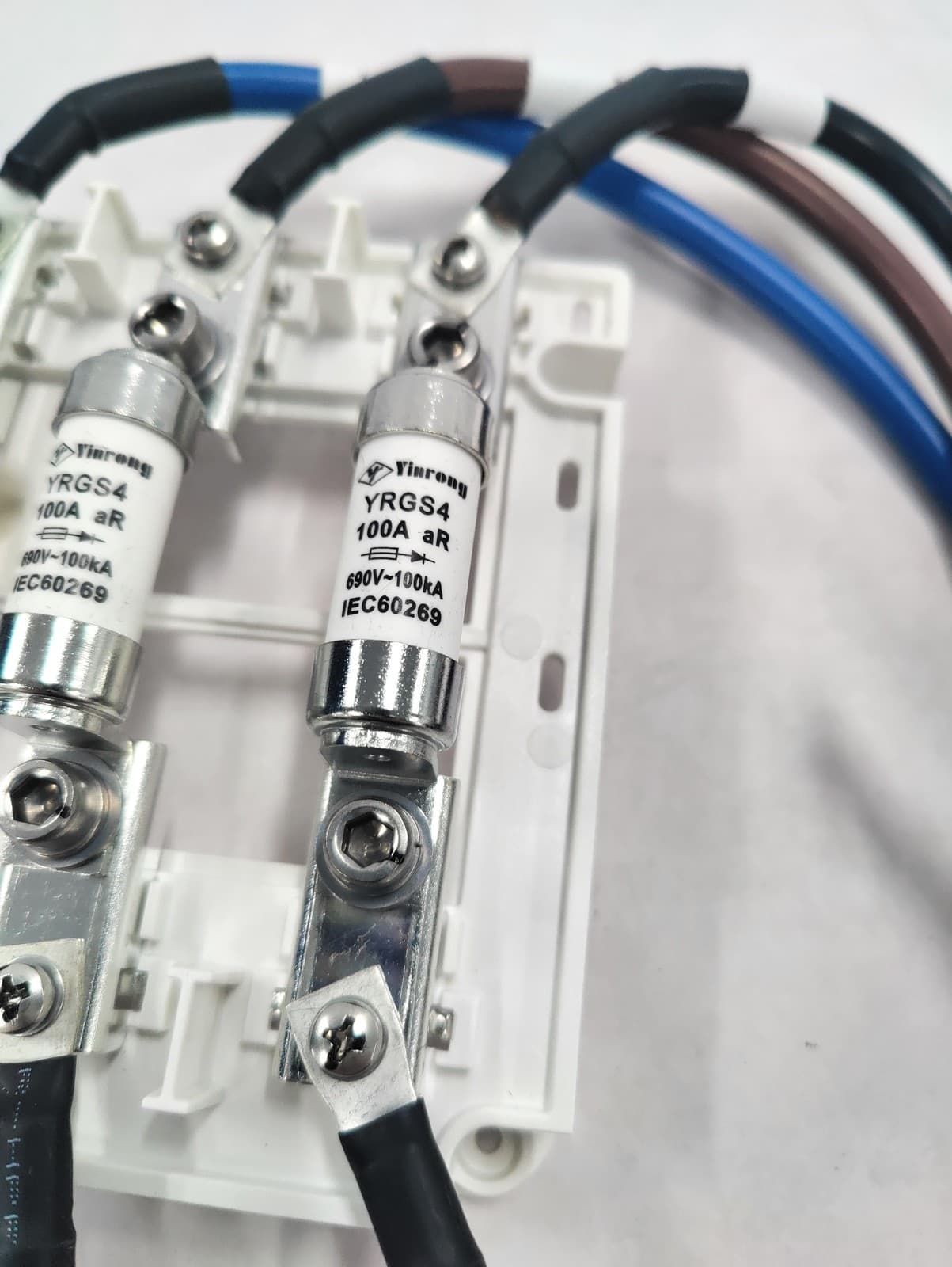 New Solaredge Three Phase Inverter AC Fuse FLD-3PH-SU-AC-FUSE YRGS4 690V 100A 3