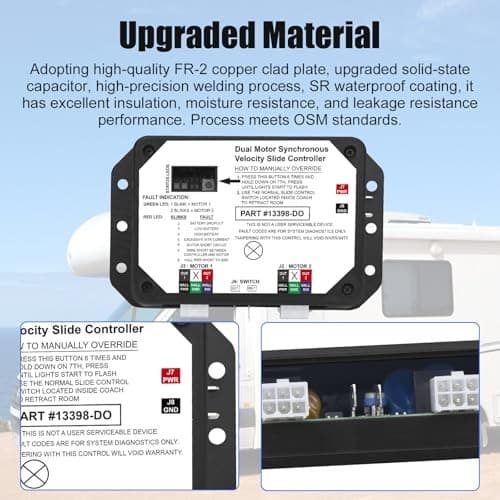 13398-D0 Dual Motor Synchronous Velocity Slide Controller Replacement  6