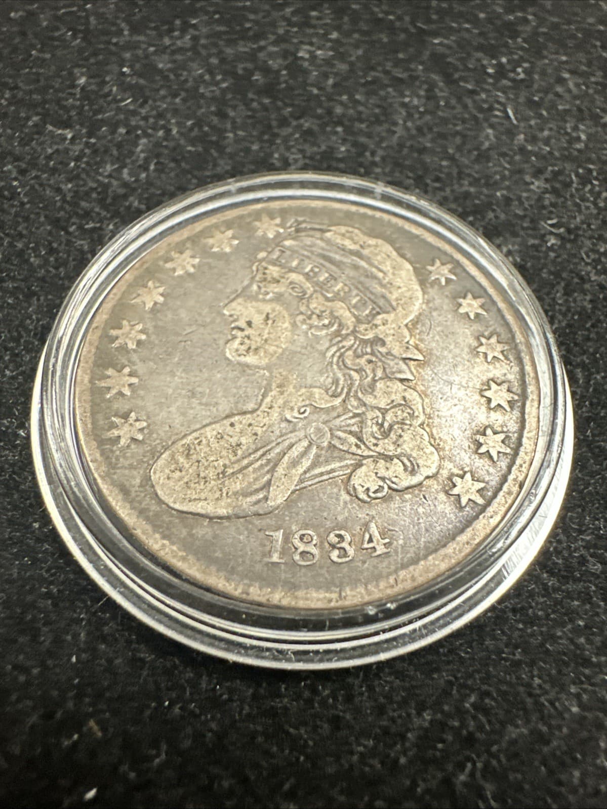1834 Capped Bust Silver Half Dollar 6