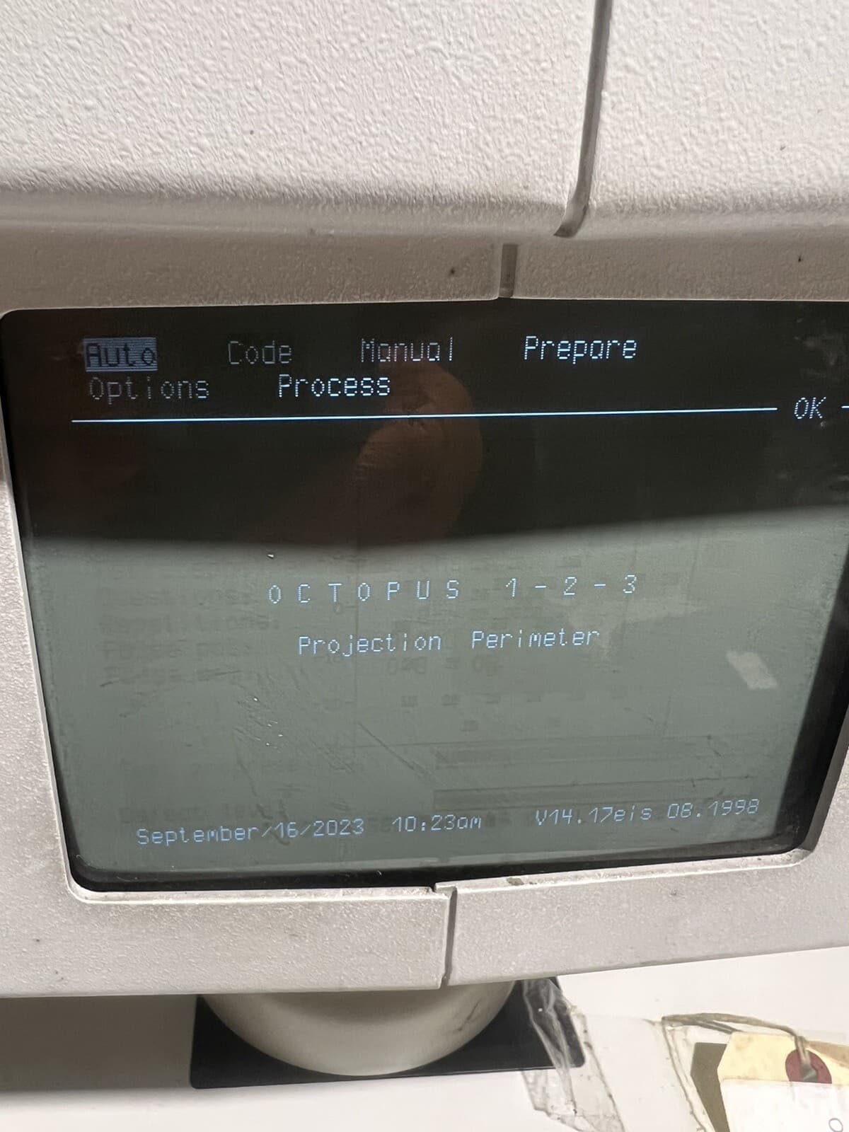 Interzeag Octopus Perimeter 1-2-3 Visual Field Analyzer For Parts Lc9112-22 5