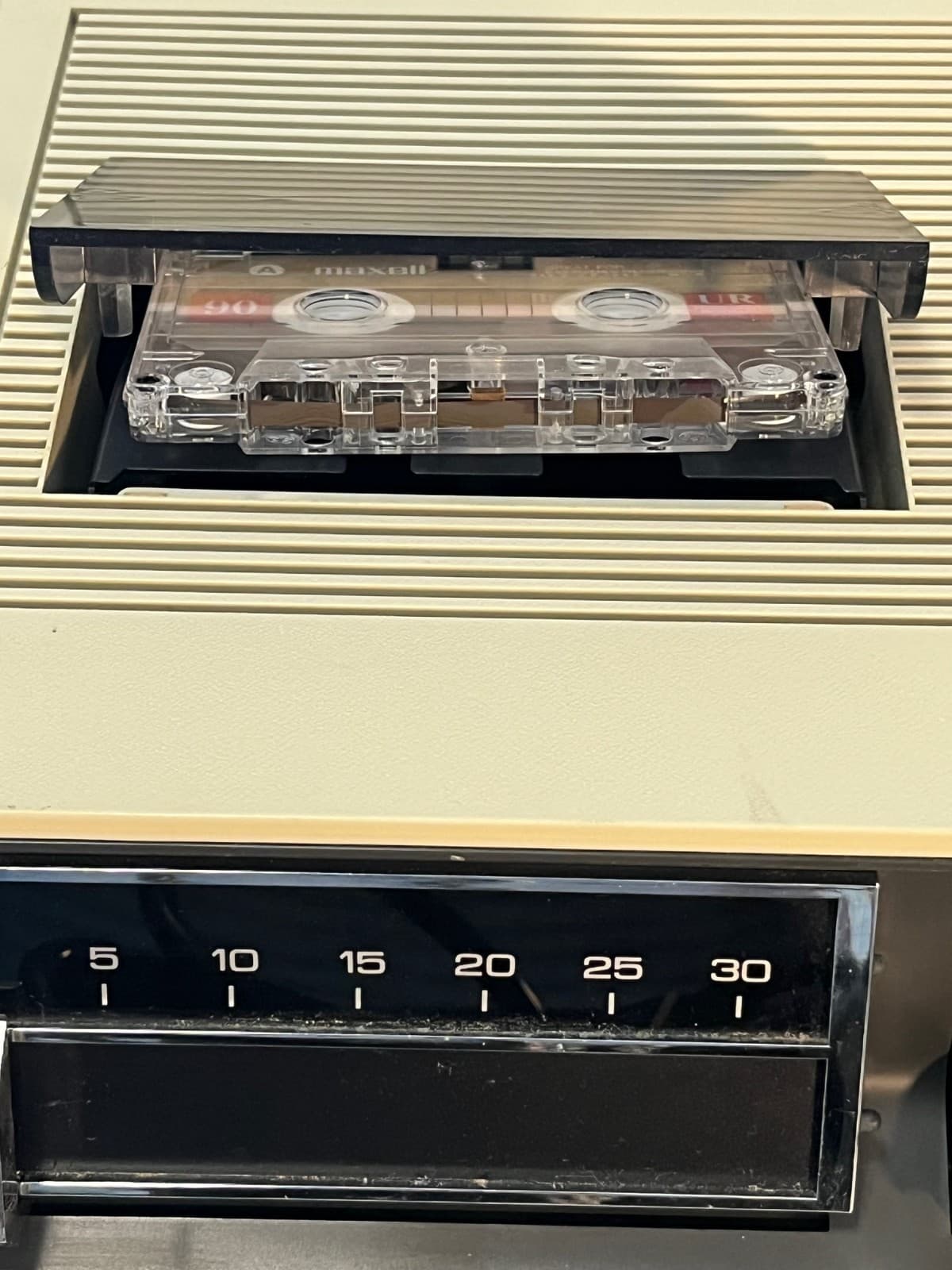 Lanier Edisette 1977 VTG Dictation Machine Tape Recorder W/ Foot Pedal Works 5