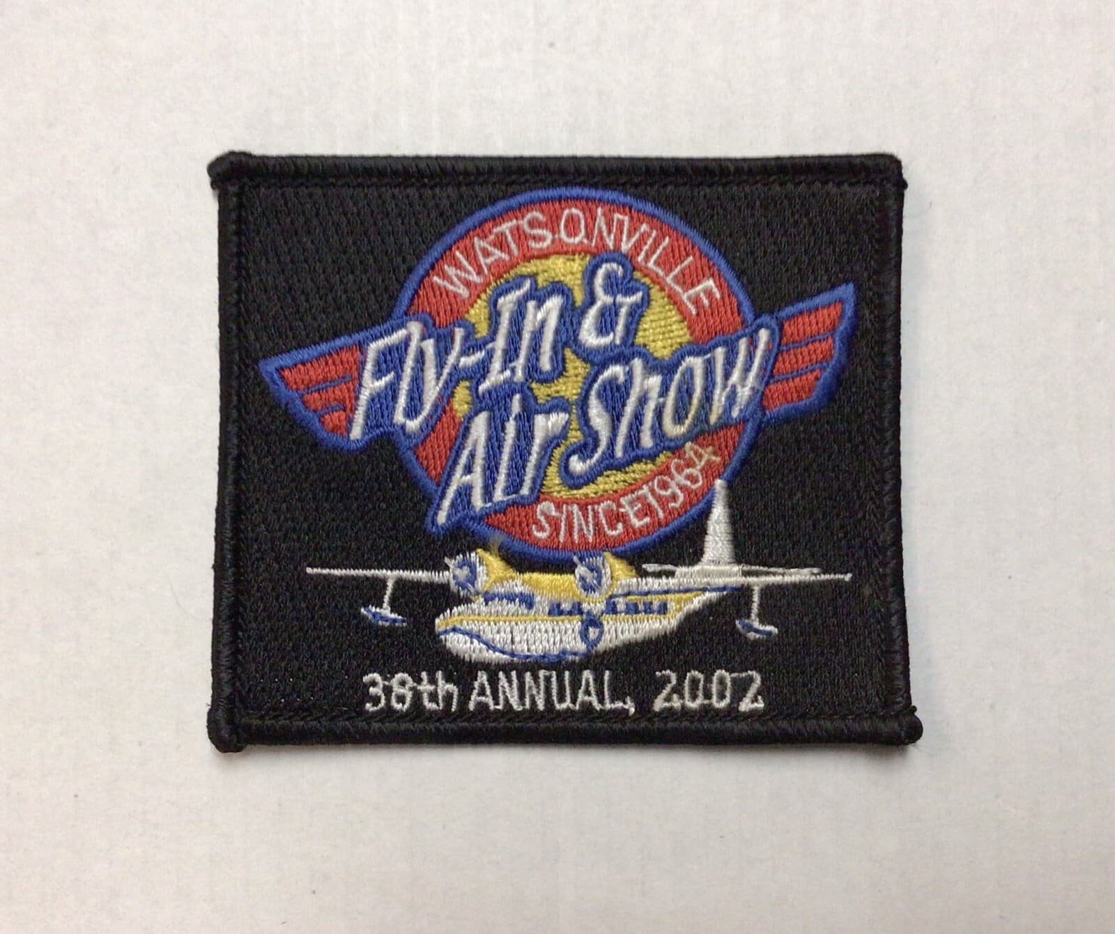 2002 Watsonville California Air Show Aviation Seaplane Patch