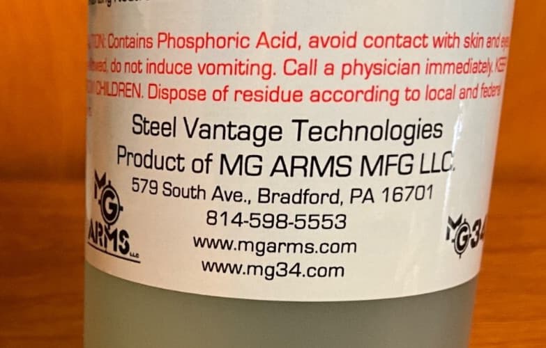 Manganese PARKERIZING ORIGINAL HOME KIT USA Gunsmith Knife USGI WWII Phosphate 2