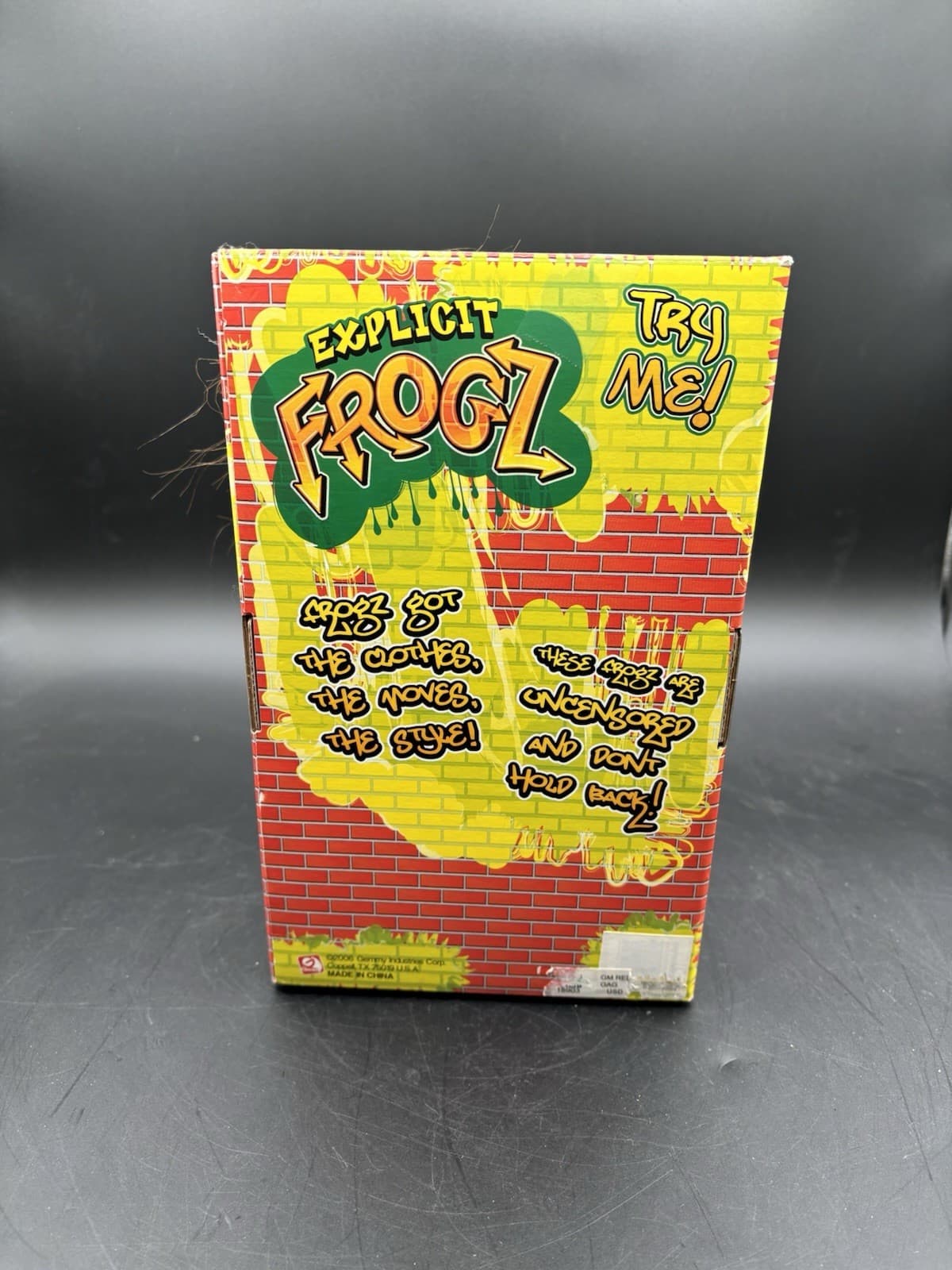 Explicit Frogz Dancing Frog NIB 3