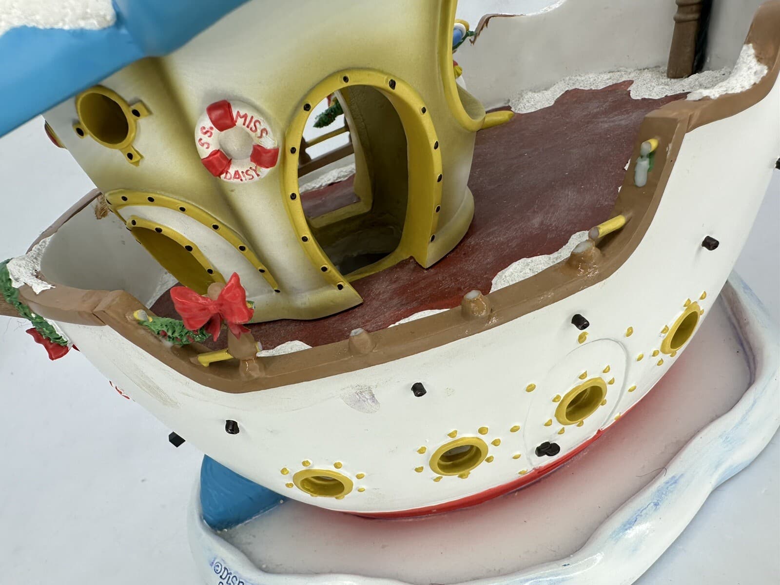 Donald Duck Christmas Ship - Some Repairs, See Pics 5