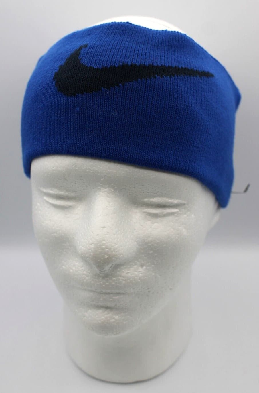 Nike Mens Seamless Knit Headband Reversible Game Royal/Obsidian 2