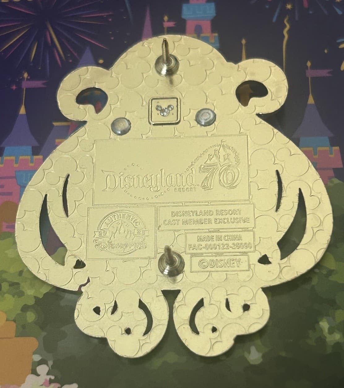 NEW 2025 Disneyland 70th Anniversary Cast Member Exclusive Celebrate Happy Pin! 4